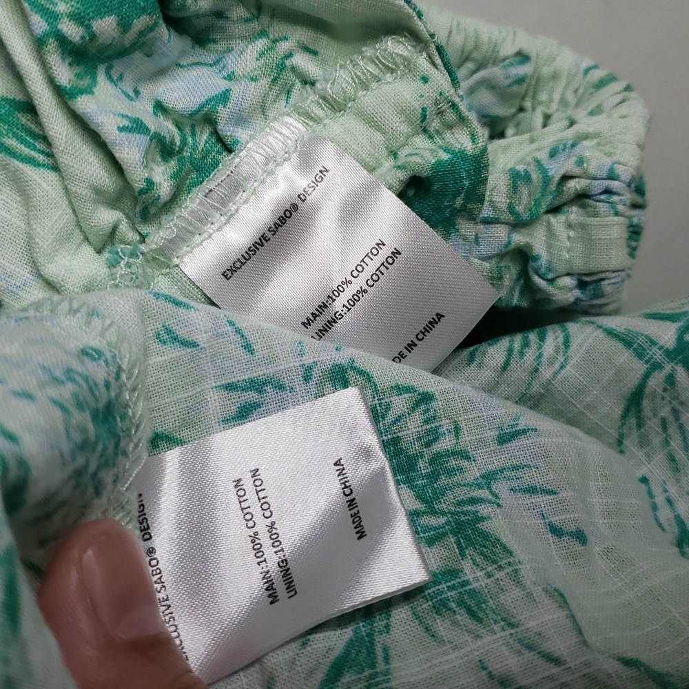 Sabo 100% Cotton Backless Zoe Top and Skirt Set Tulips Floral Size S Bohemian - Picture 15 of 16